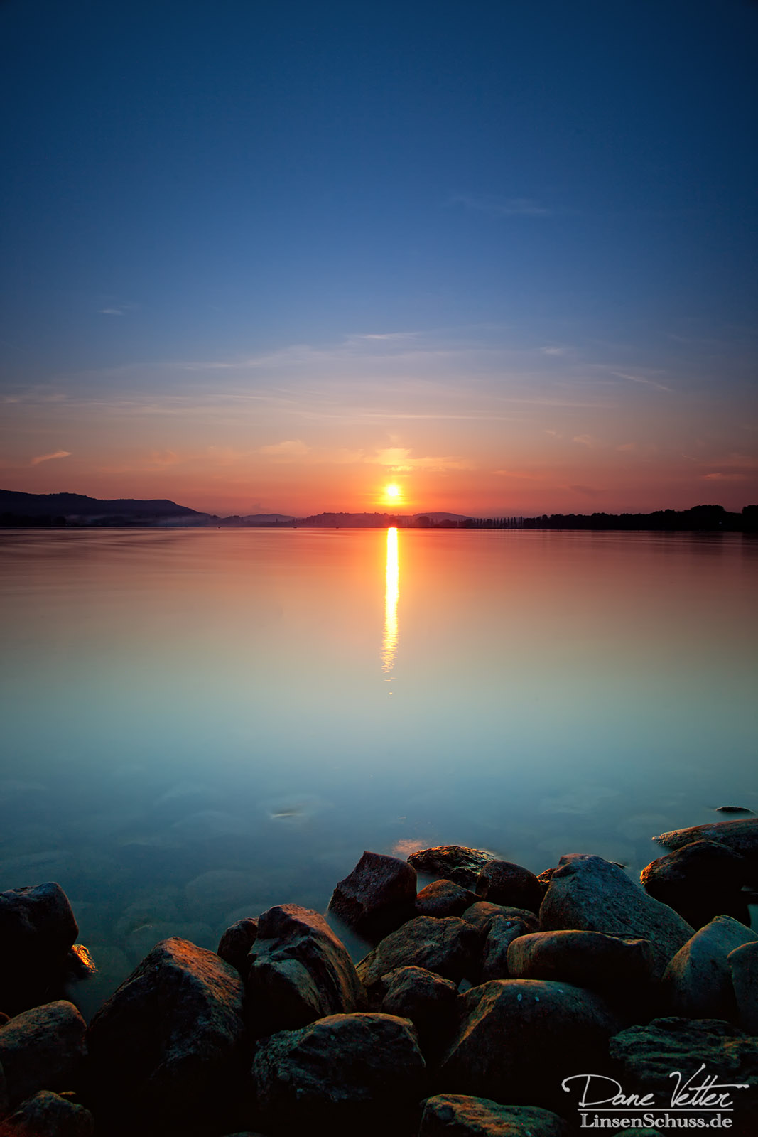 Sonnenuntergang am Bodensee